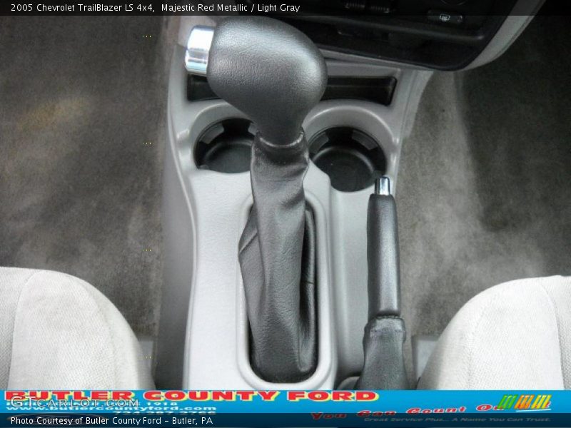 Majestic Red Metallic / Light Gray 2005 Chevrolet TrailBlazer LS 4x4