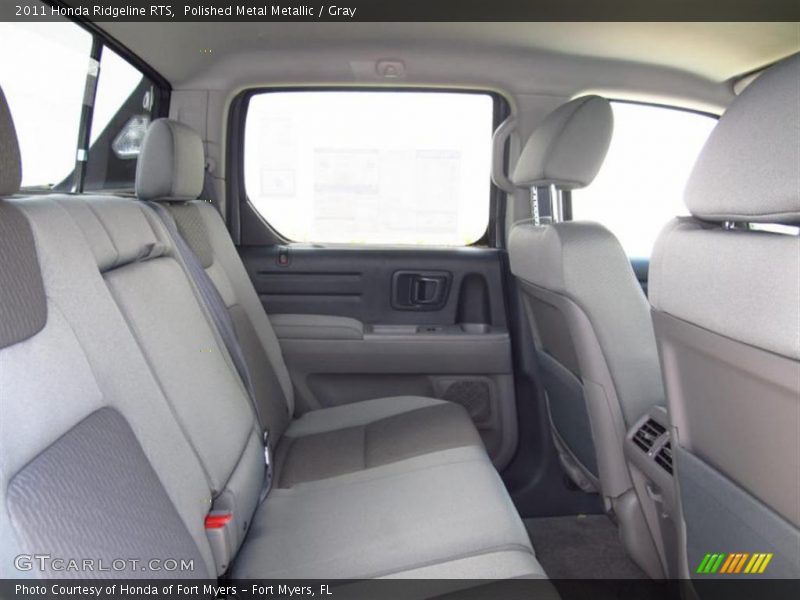 Polished Metal Metallic / Gray 2011 Honda Ridgeline RTS