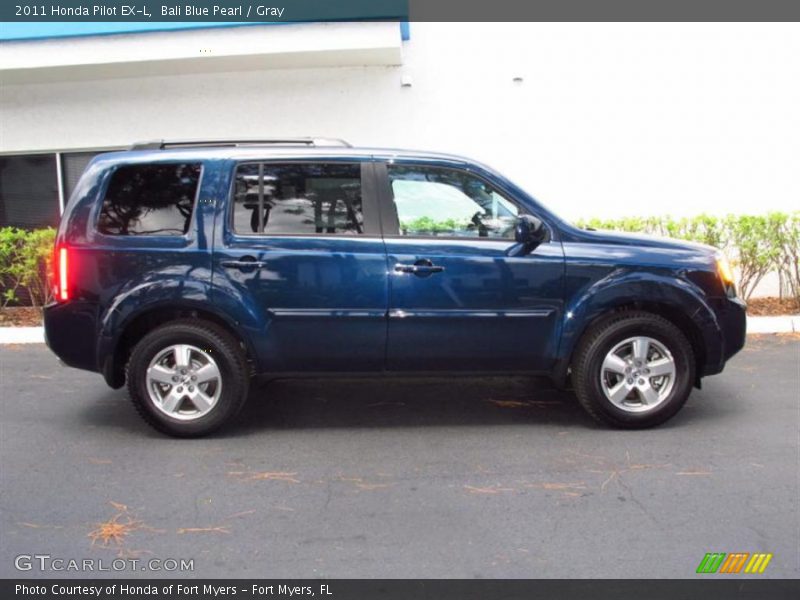 Bali Blue Pearl / Gray 2011 Honda Pilot EX-L