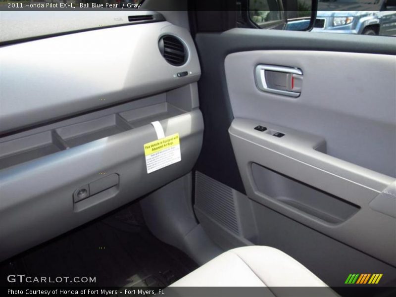 Bali Blue Pearl / Gray 2011 Honda Pilot EX-L