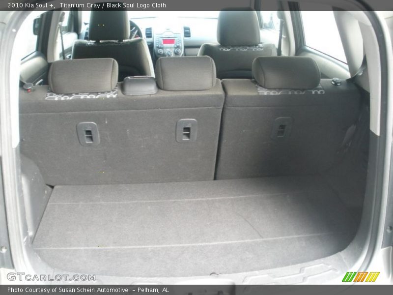 Titanium Gray / Black Soul Logo Cloth 2010 Kia Soul +