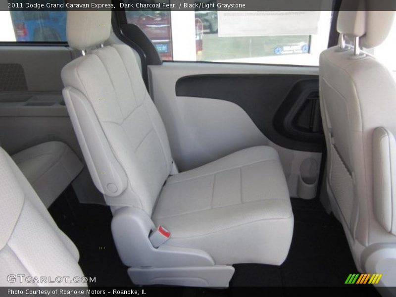 Dark Charcoal Pearl / Black/Light Graystone 2011 Dodge Grand Caravan Express