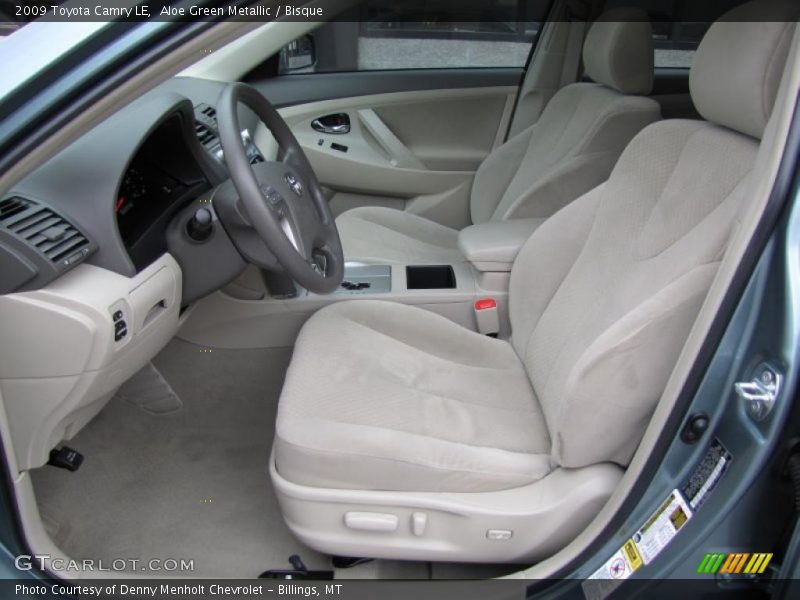 Aloe Green Metallic / Bisque 2009 Toyota Camry LE
