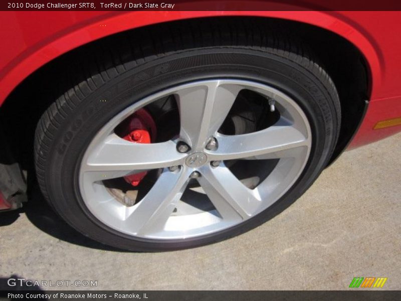 TorRed / Dark Slate Gray 2010 Dodge Challenger SRT8