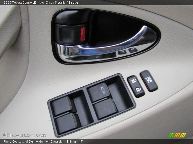 Aloe Green Metallic / Bisque 2009 Toyota Camry LE