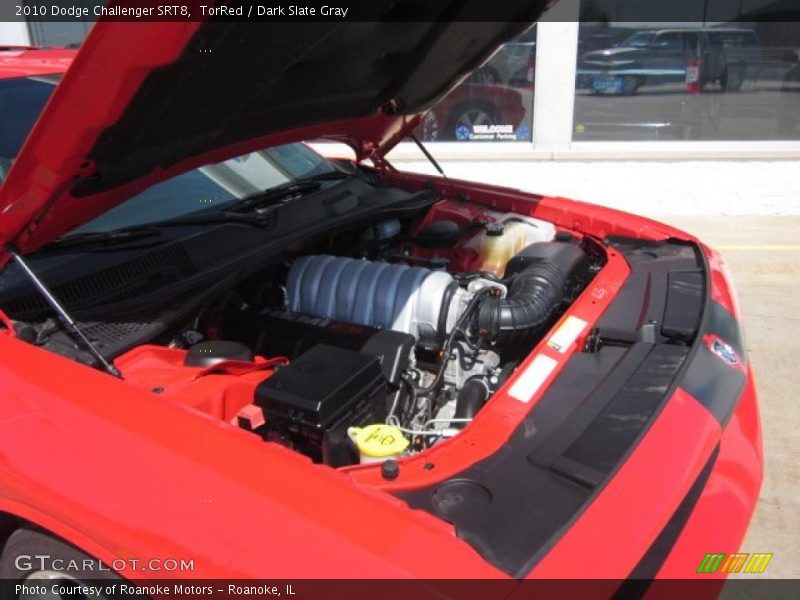 TorRed / Dark Slate Gray 2010 Dodge Challenger SRT8