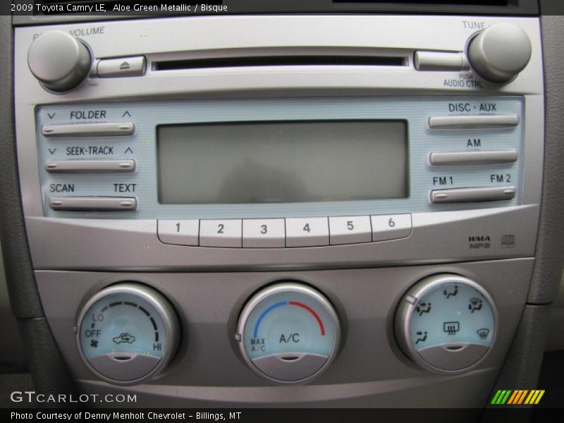 Aloe Green Metallic / Bisque 2009 Toyota Camry LE