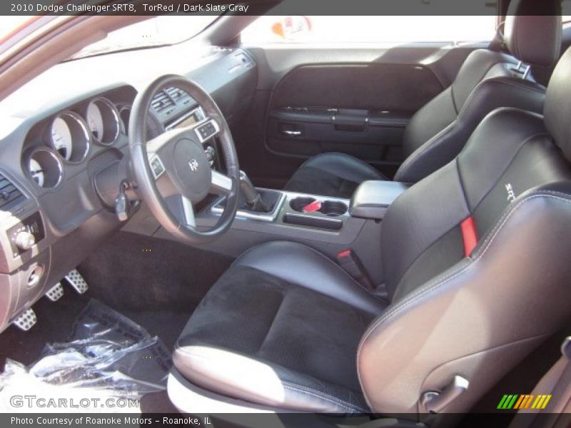  2010 Challenger SRT8 Dark Slate Gray Interior