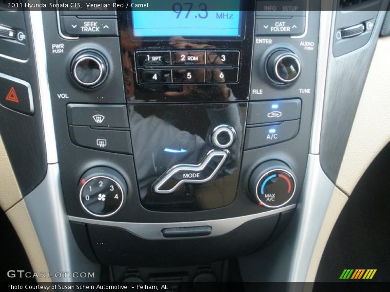 Venetian Red / Camel 2011 Hyundai Sonata GLS