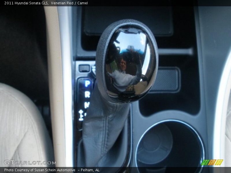 Venetian Red / Camel 2011 Hyundai Sonata GLS