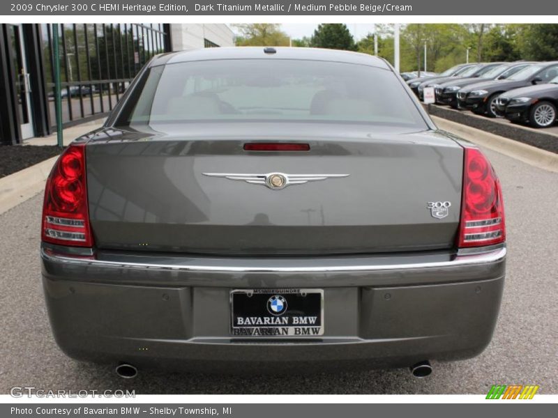 Dark Titanium Metallic / Medium Pebble Beige/Cream 2009 Chrysler 300 C HEMI Heritage Edition