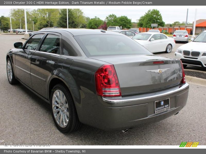 Dark Titanium Metallic / Medium Pebble Beige/Cream 2009 Chrysler 300 C HEMI Heritage Edition