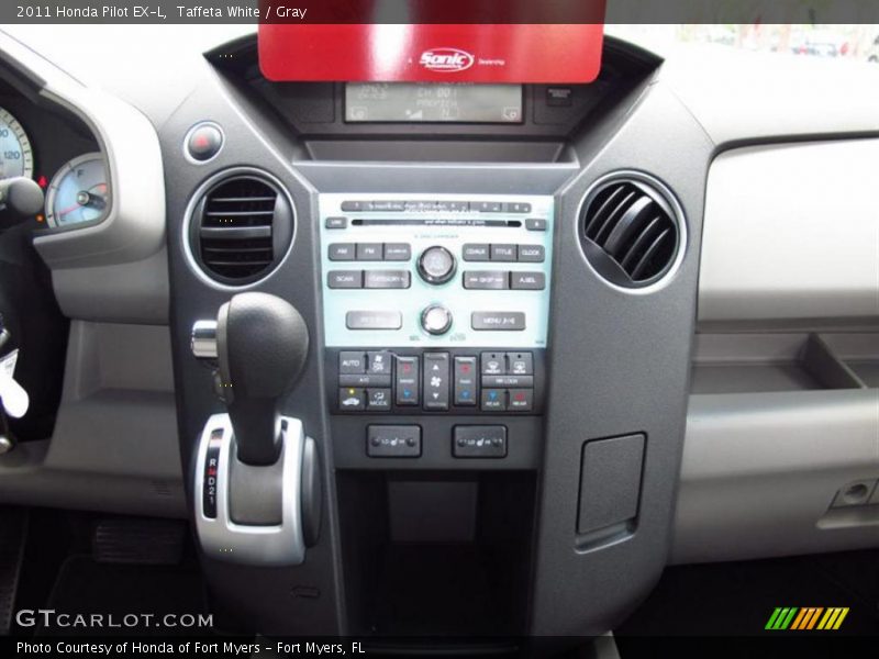 Taffeta White / Gray 2011 Honda Pilot EX-L