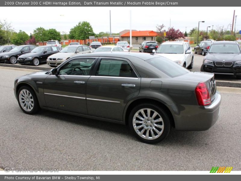 Dark Titanium Metallic / Medium Pebble Beige/Cream 2009 Chrysler 300 C HEMI Heritage Edition