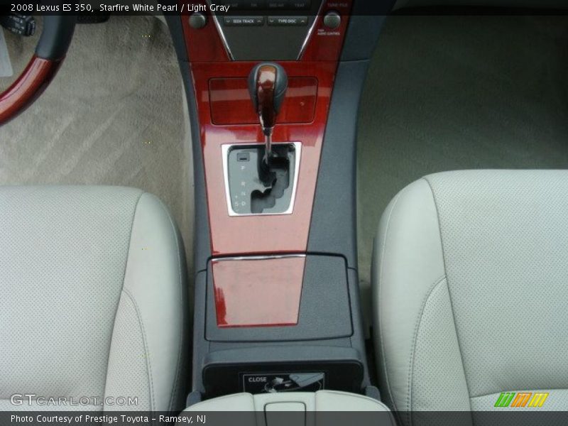 Starfire White Pearl / Light Gray 2008 Lexus ES 350
