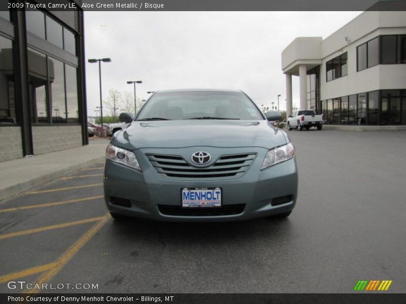 Aloe Green Metallic / Bisque 2009 Toyota Camry LE