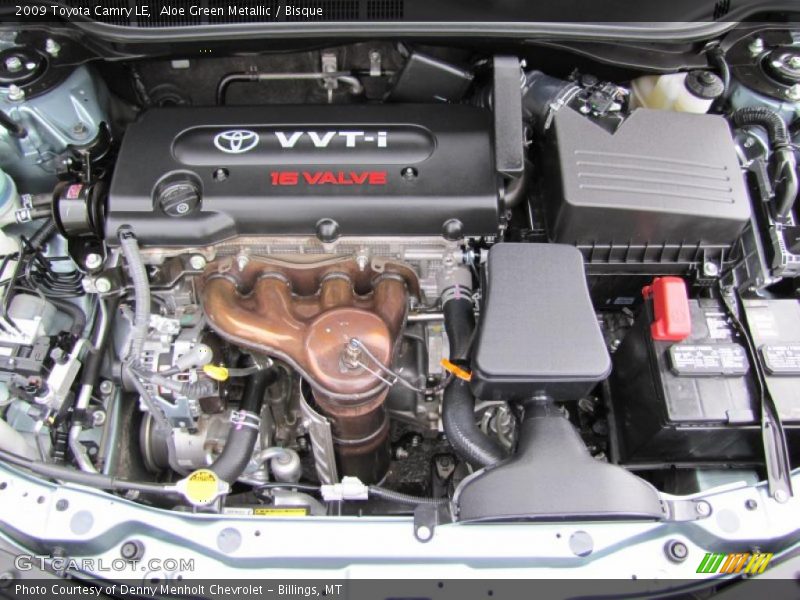 Aloe Green Metallic / Bisque 2009 Toyota Camry LE