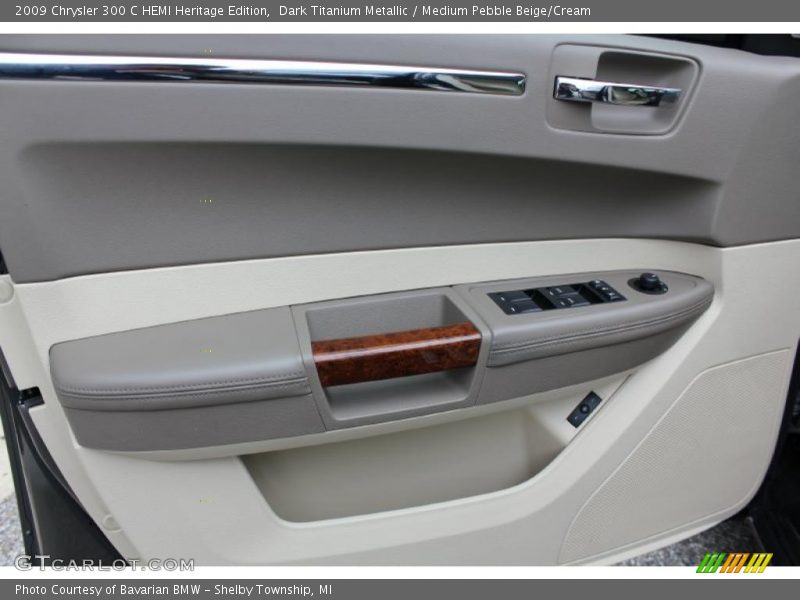Dark Titanium Metallic / Medium Pebble Beige/Cream 2009 Chrysler 300 C HEMI Heritage Edition
