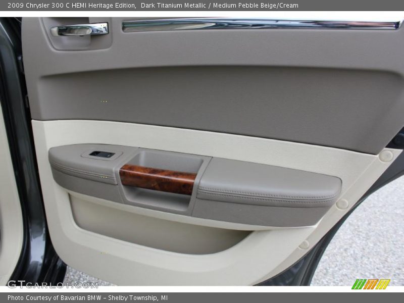 Dark Titanium Metallic / Medium Pebble Beige/Cream 2009 Chrysler 300 C HEMI Heritage Edition