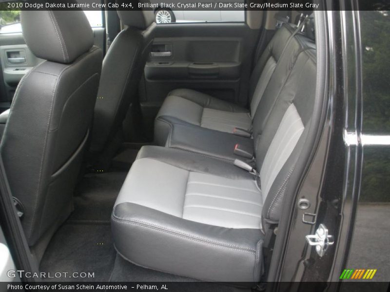  2010 Dakota Laramie Crew Cab 4x4 Dark Slate Gray/Medium Slate Gray Interior