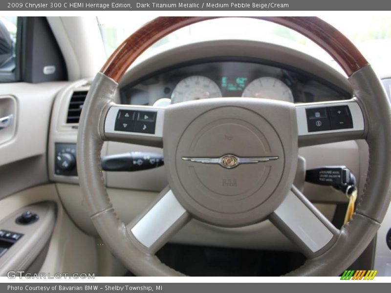Dark Titanium Metallic / Medium Pebble Beige/Cream 2009 Chrysler 300 C HEMI Heritage Edition