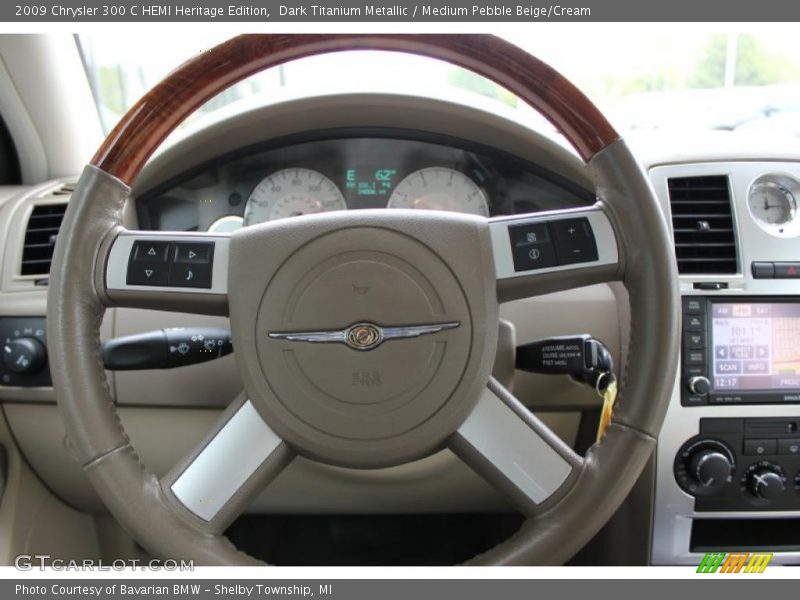Dark Titanium Metallic / Medium Pebble Beige/Cream 2009 Chrysler 300 C HEMI Heritage Edition