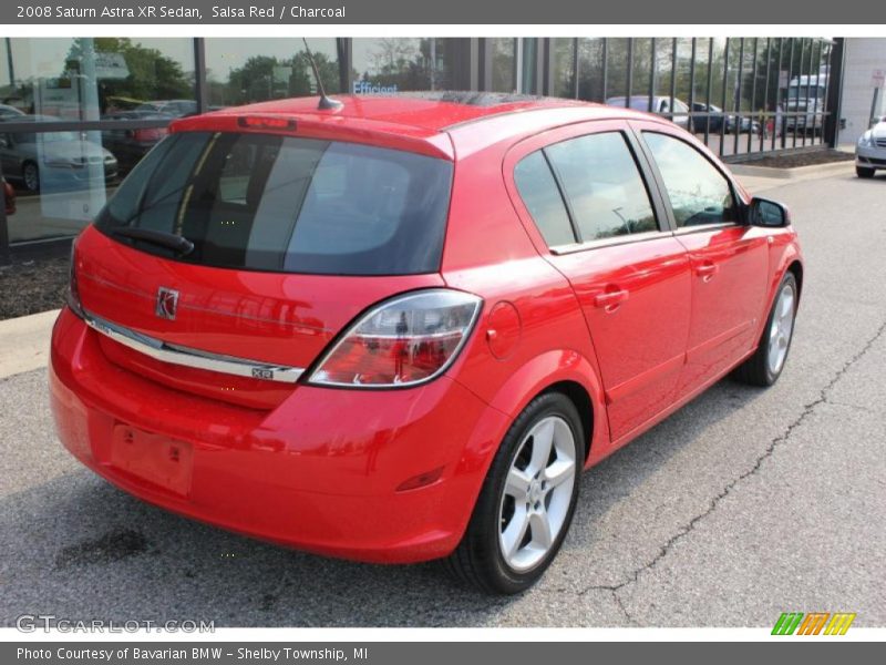 Salsa Red / Charcoal 2008 Saturn Astra XR Sedan