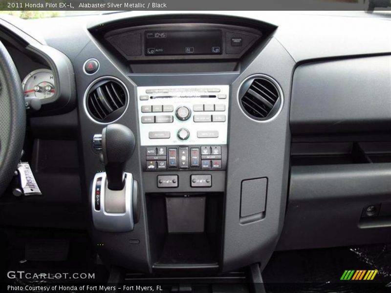 Alabaster Silver Metallic / Black 2011 Honda Pilot EX-L