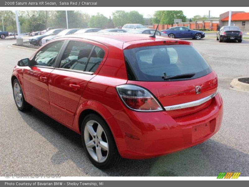 Salsa Red / Charcoal 2008 Saturn Astra XR Sedan