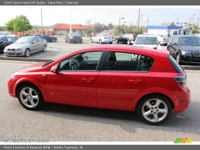 Salsa Red / Charcoal 2008 Saturn Astra XR Sedan