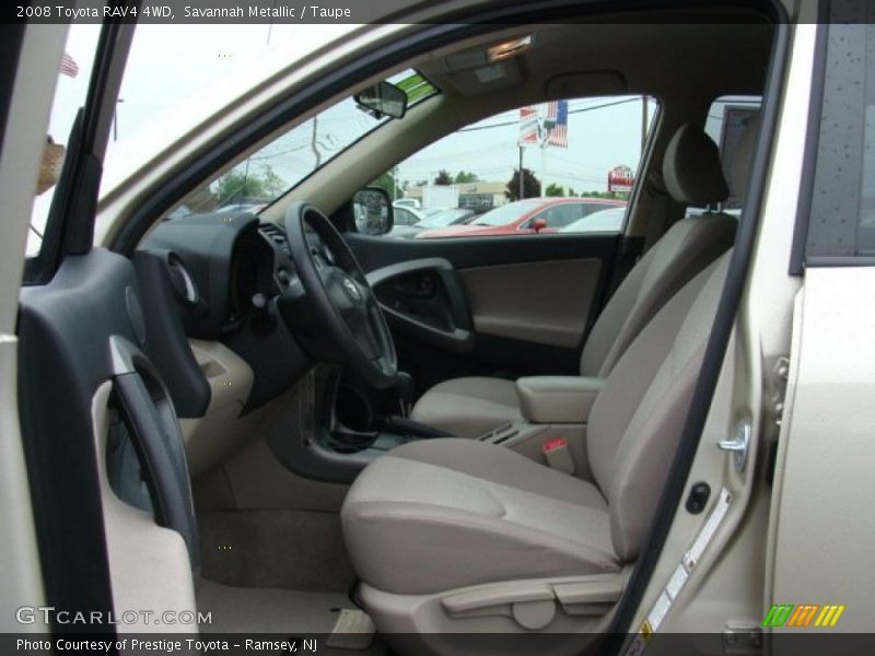 Savannah Metallic / Taupe 2008 Toyota RAV4 4WD