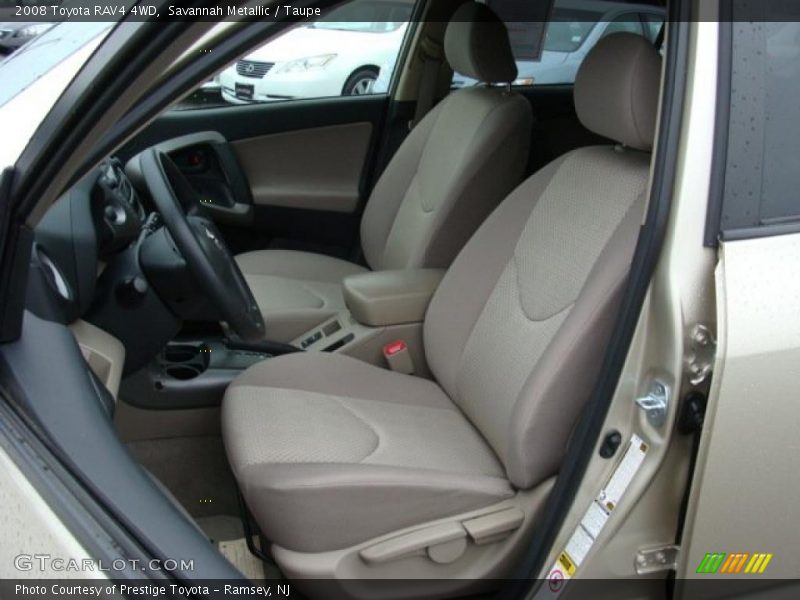 Savannah Metallic / Taupe 2008 Toyota RAV4 4WD