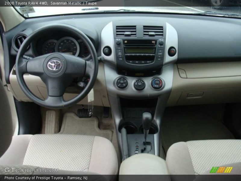 Savannah Metallic / Taupe 2008 Toyota RAV4 4WD