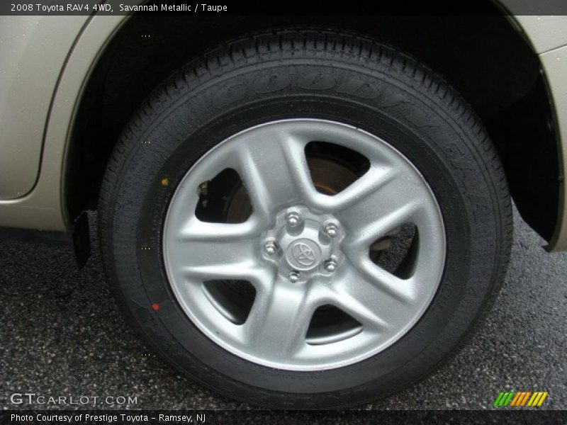 Savannah Metallic / Taupe 2008 Toyota RAV4 4WD