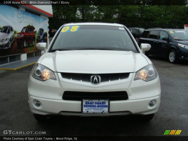White Diamond Pearl / Ebony 2008 Acura RDX