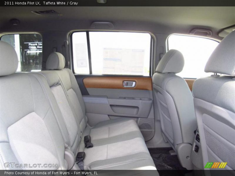 Taffeta White / Gray 2011 Honda Pilot LX