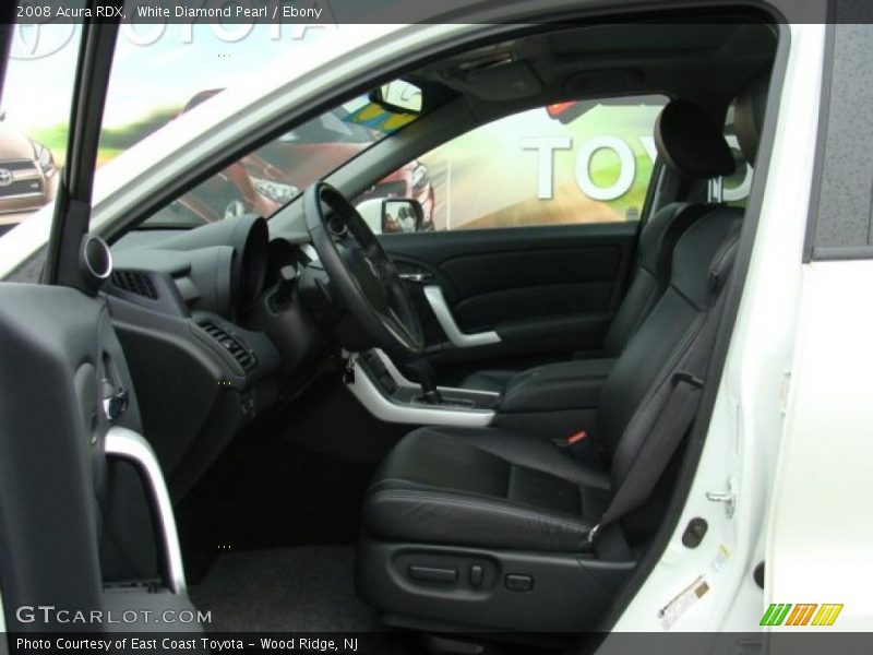 White Diamond Pearl / Ebony 2008 Acura RDX
