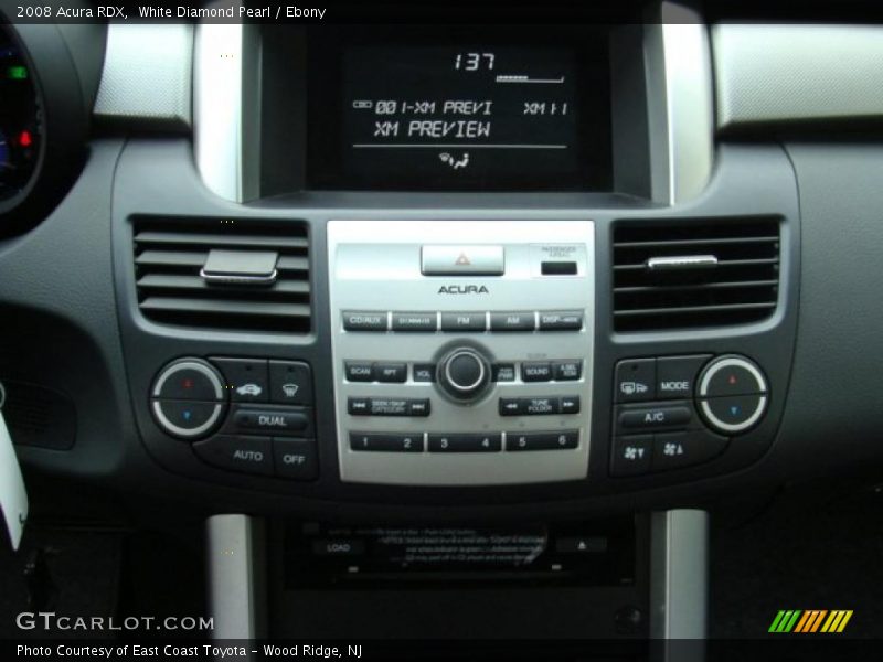 White Diamond Pearl / Ebony 2008 Acura RDX