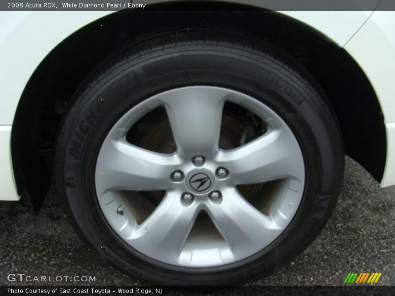 White Diamond Pearl / Ebony 2008 Acura RDX