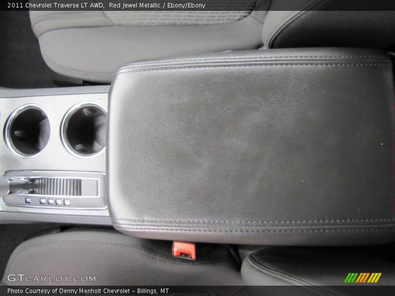 Red Jewel Metallic / Ebony/Ebony 2011 Chevrolet Traverse LT AWD