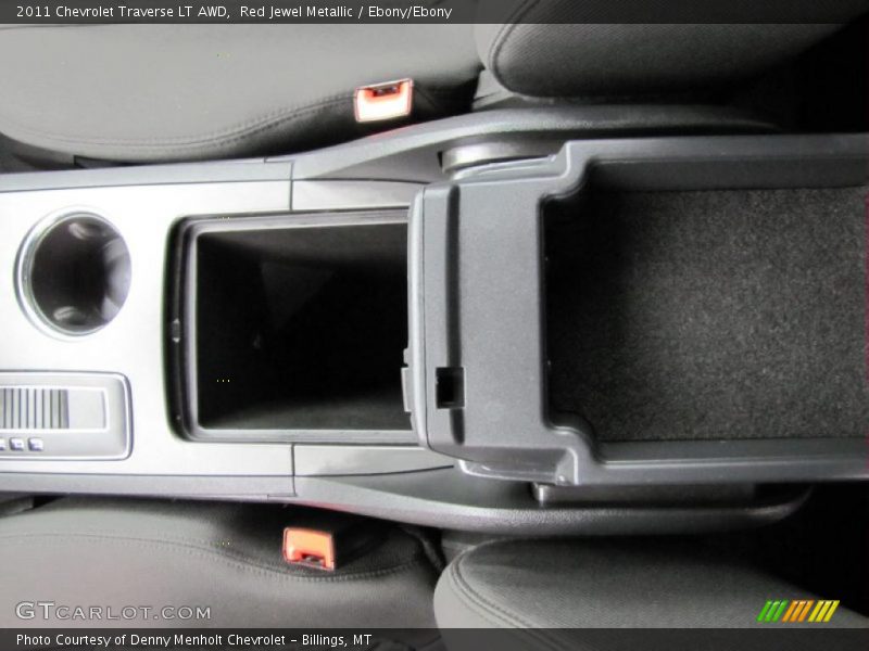 Red Jewel Metallic / Ebony/Ebony 2011 Chevrolet Traverse LT AWD