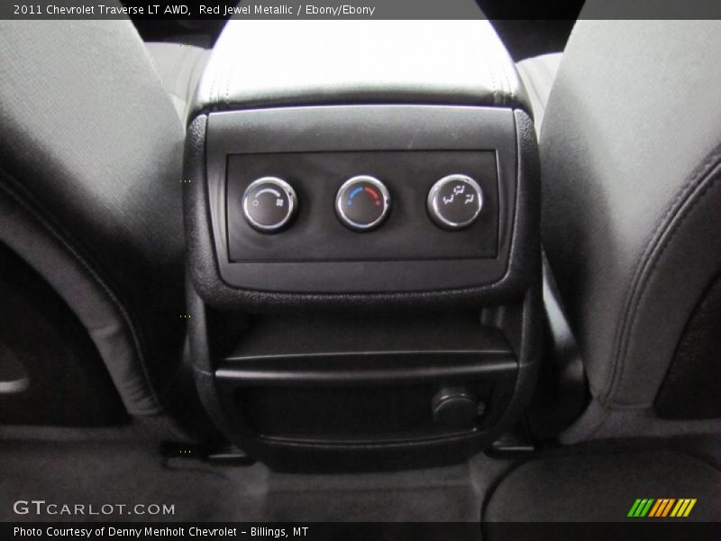 Red Jewel Metallic / Ebony/Ebony 2011 Chevrolet Traverse LT AWD