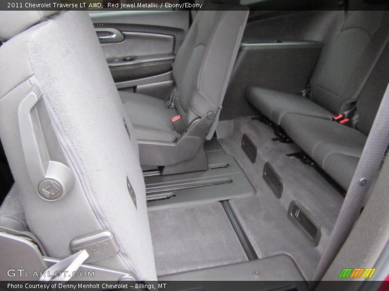 Red Jewel Metallic / Ebony/Ebony 2011 Chevrolet Traverse LT AWD