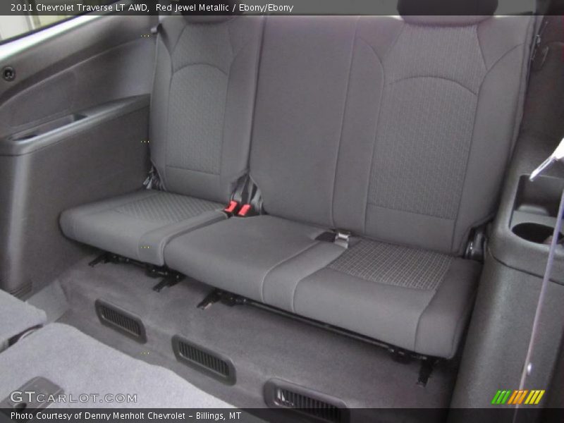 Red Jewel Metallic / Ebony/Ebony 2011 Chevrolet Traverse LT AWD