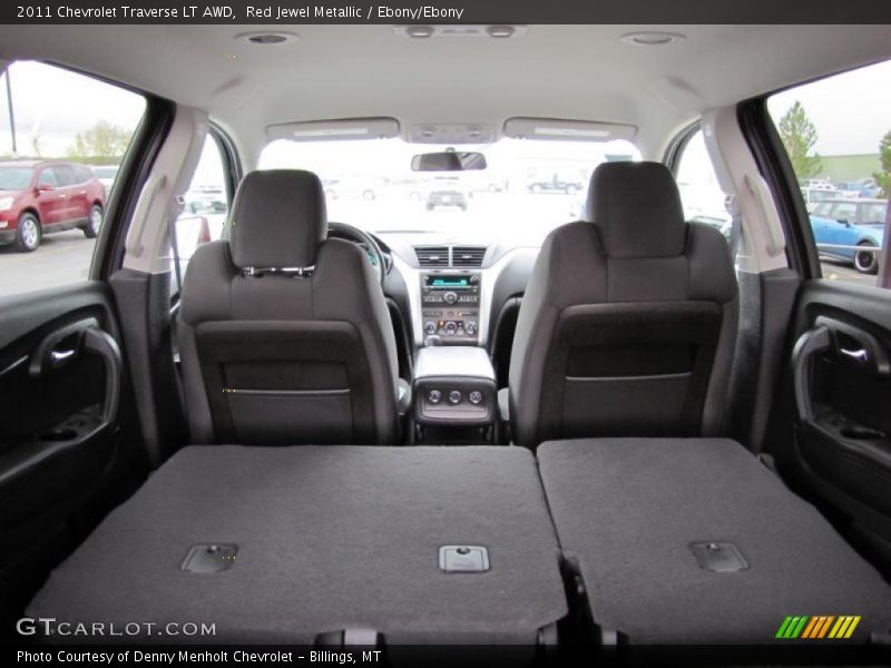 Red Jewel Metallic / Ebony/Ebony 2011 Chevrolet Traverse LT AWD