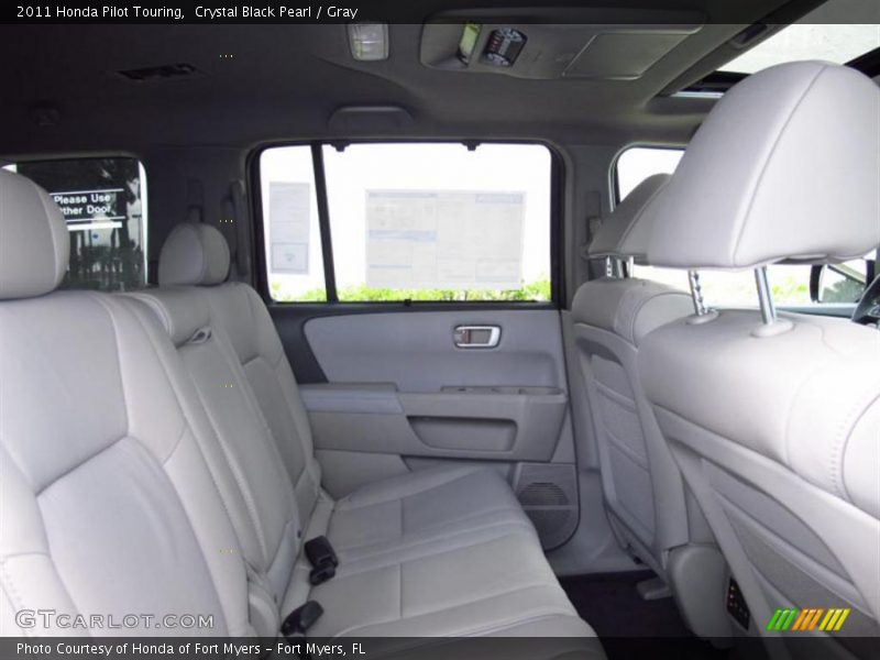 Crystal Black Pearl / Gray 2011 Honda Pilot Touring