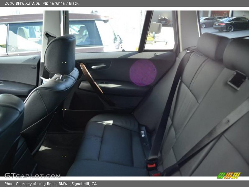 Alpine White / Black 2006 BMW X3 3.0i