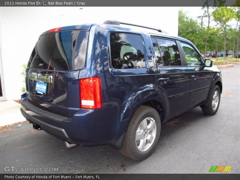 Bali Blue Pearl / Gray 2011 Honda Pilot EX-L