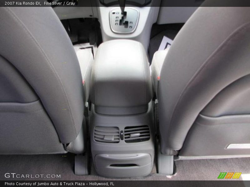 Fine Silver / Gray 2007 Kia Rondo EX