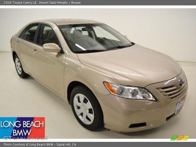 Desert Sand Metallic / Bisque 2009 Toyota Camry LE